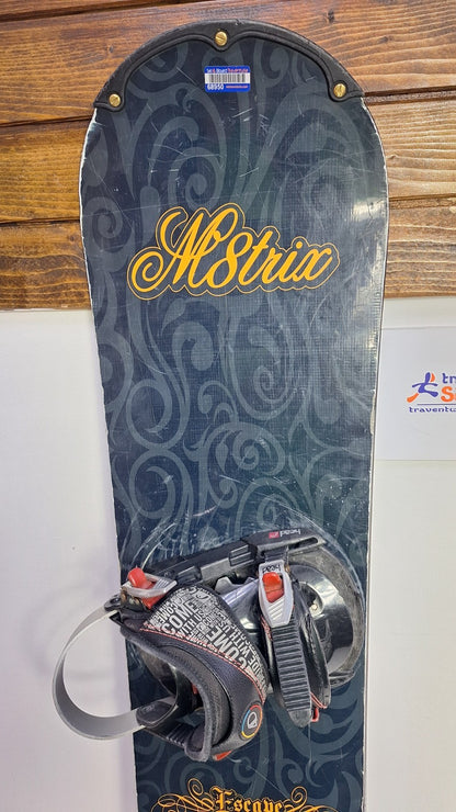 Matrix Escape 158 cm Snowboard + Head Size M Bindings Adventure Sport