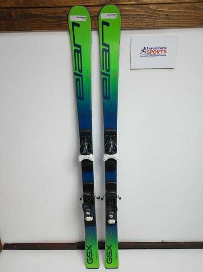 Elan Race GSX 142 cm Ski + Elan EL 7.5 Bindungen Winterspaß Schneeabenteuer Sport