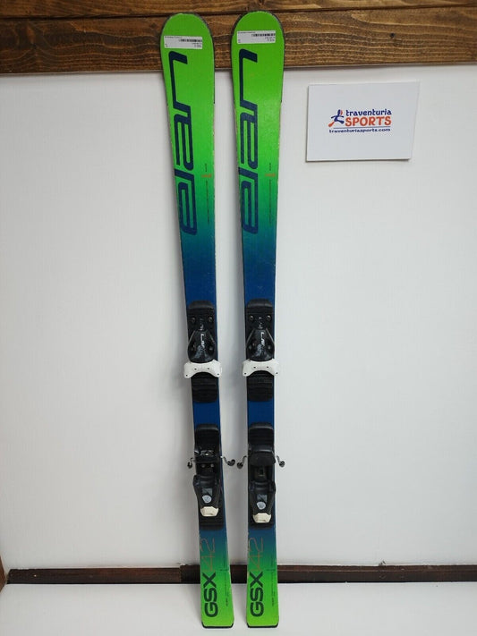 Elan Race GSX 142 cm Ski + Elan EL 7.5 Bindings Winter Fun Snow Adventure Sport