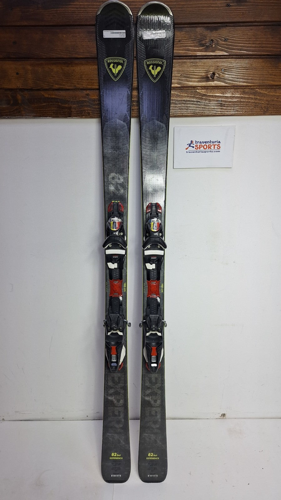 Rossignol Experience 82 168cm Ski + Look 12 Bindings Winter Fun Snow Sport