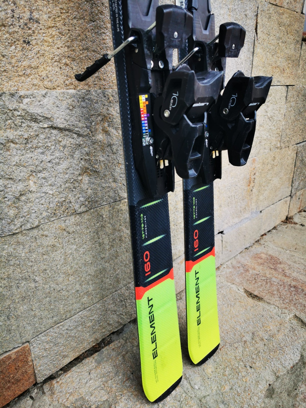 Elan Element 76 160cm  Ski + Elan ESP 10 Bindings Adventure Winter Sport