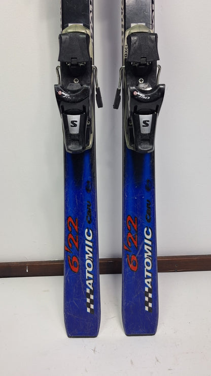 Atomic Pro Carv 6'22  170 cm Ski + Salomon 10  Bindings Winter Snow Outdoor Fun