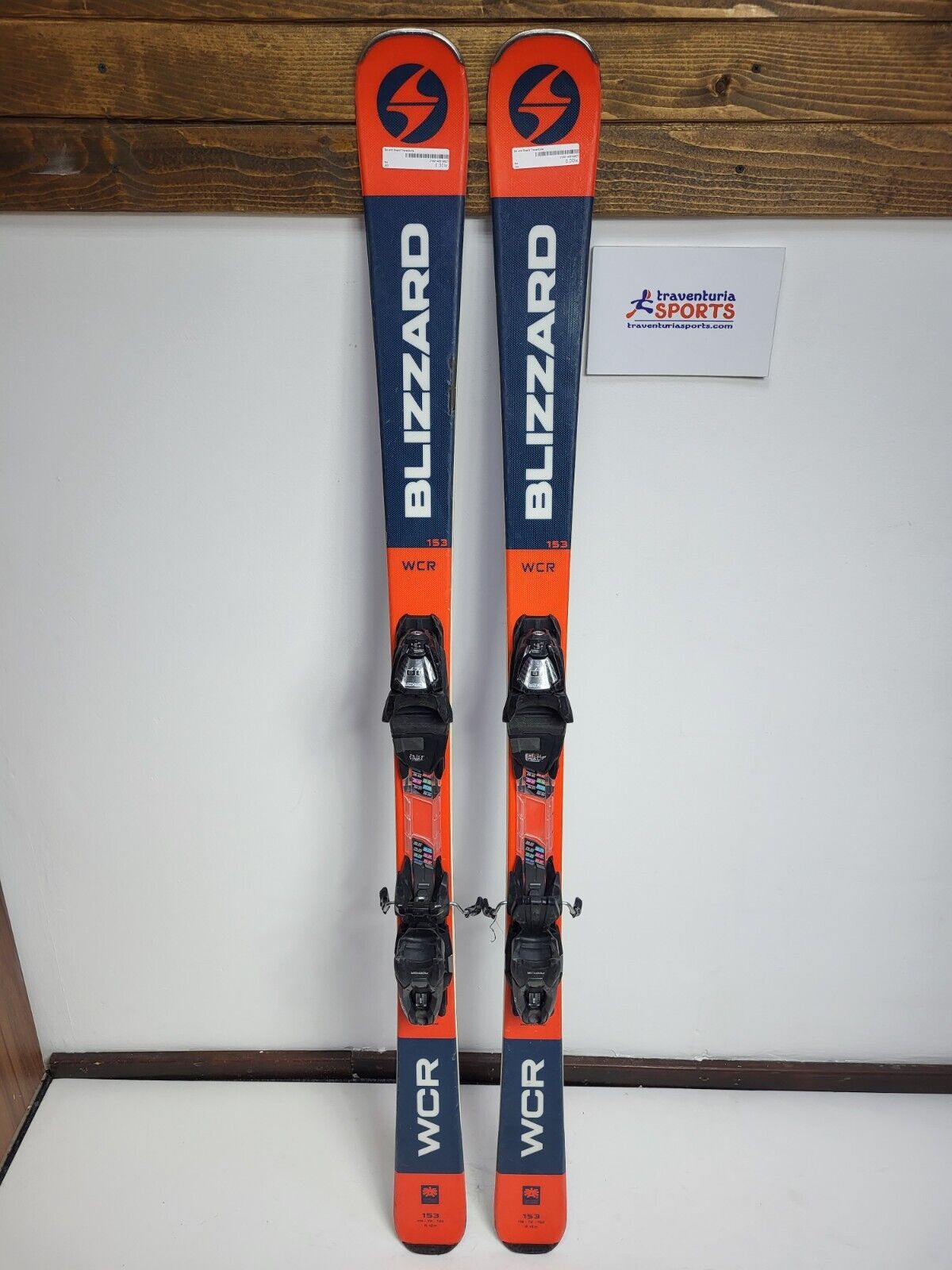 スキー STRICTRY ski Blizzard Firebird WCR 153 cm Ski + Marker 10 Bindings Winter Fun
