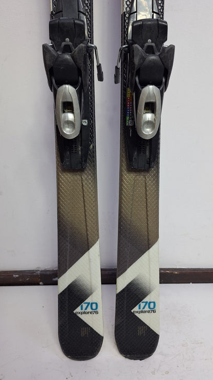 Elan Explore 76 170  Ski + Elan ESP 10 Bindings Winter Sport Fun