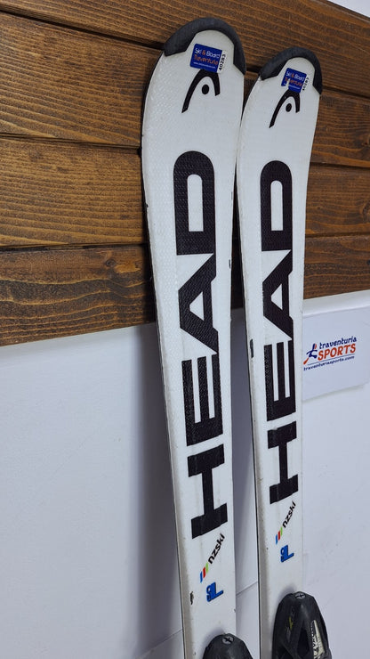 HEAD The Link R NZ 160 cm Ski + Fixations Tyrolia 10 Sports d'hiver Neige Plaisir