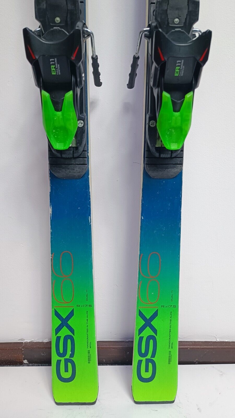 Ski Elan GSX Race 166cm + fixations Elan 11 Sport d’hiver