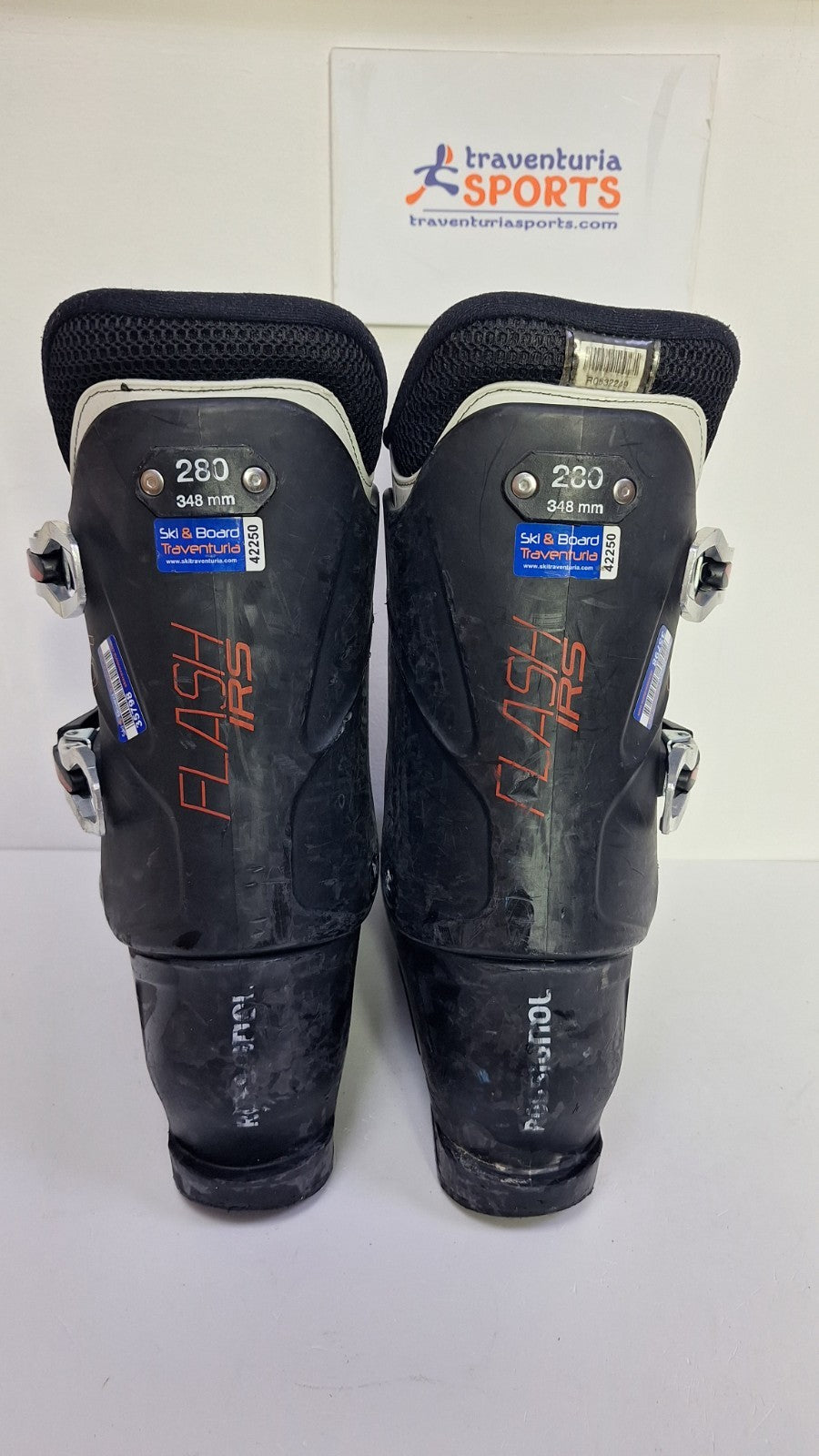 Scarponi da sci Rossignol Flash RTL (EU 43 1/2; UK 9 1/4; Mondo 280) Divertimento sulla neve in inverno