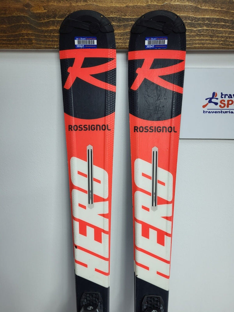 Rossignol Hero J 140 cm Ski + Fischer 9 Bindings Winter Fun Snow