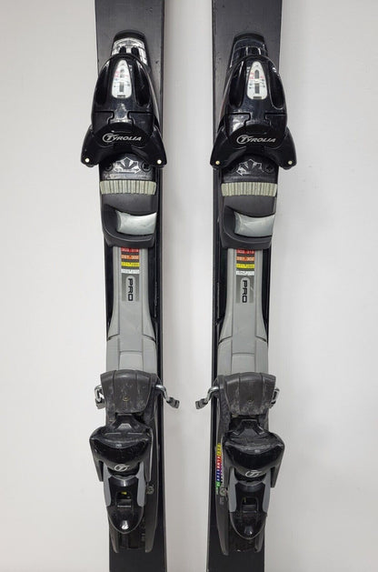 Black Speed Carving 163 cm Ski + Tyrolia SP 12 Bindings Adventure Winter Sport