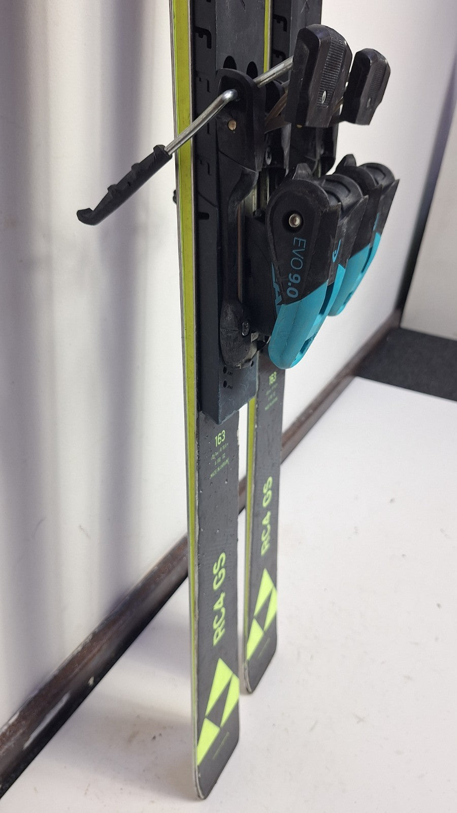 Fischer RC4 GS 163cm Ski + HEAD EVO 9 Bindings Fun Snow Winter Sport Piste