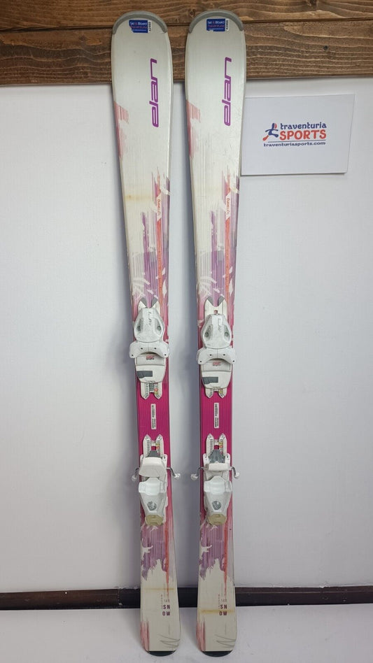 Sci Elan Snow 146 cm + attacchi Elan 7.5 Divertimento invernale