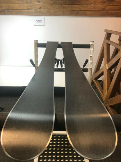 HEAD Souphead 117 cm Ski + NEUE Salomon 4.5 Bindungen Sport Schnee Winterspaß