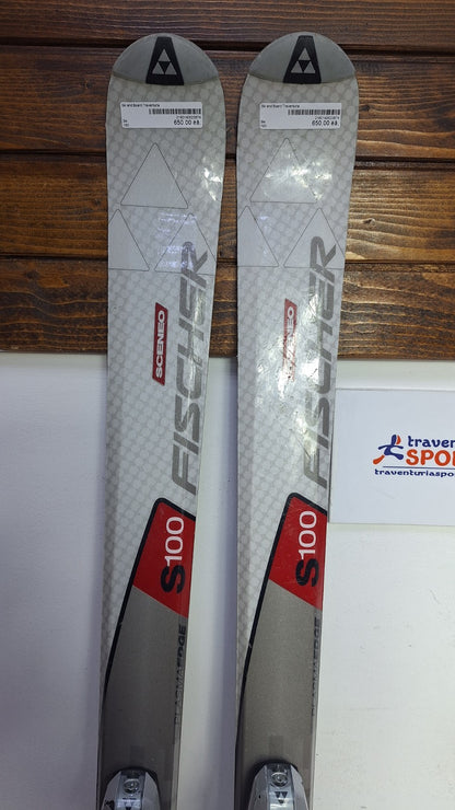 Fischer Scenio S100 160cm  Ski + Fischer 10 Bindings Adventure Winter Sport