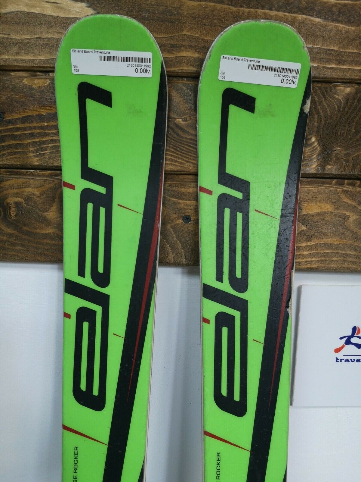 Elan Race RCG 158 cm Ski + Elan ER 11 Bindungen Winterspaß Schneeabenteuer Sport