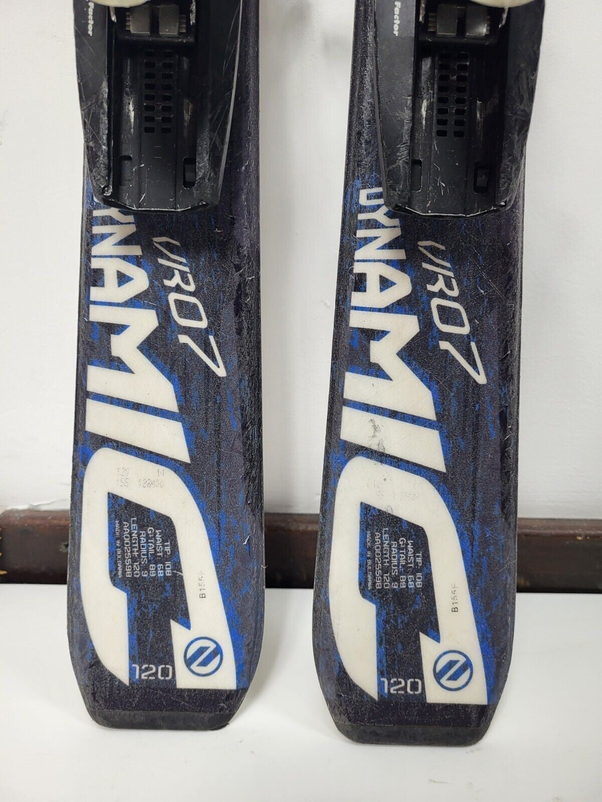 Dynamic VR 07 120 cm Ski + Elan ESP 7.5 Bindings Adventure Slope Winter