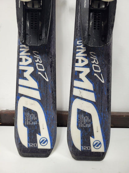 Dynamic VR 07 120 cm Ski + Elan ESP 7.5 Bindings Adventure Slope Winter