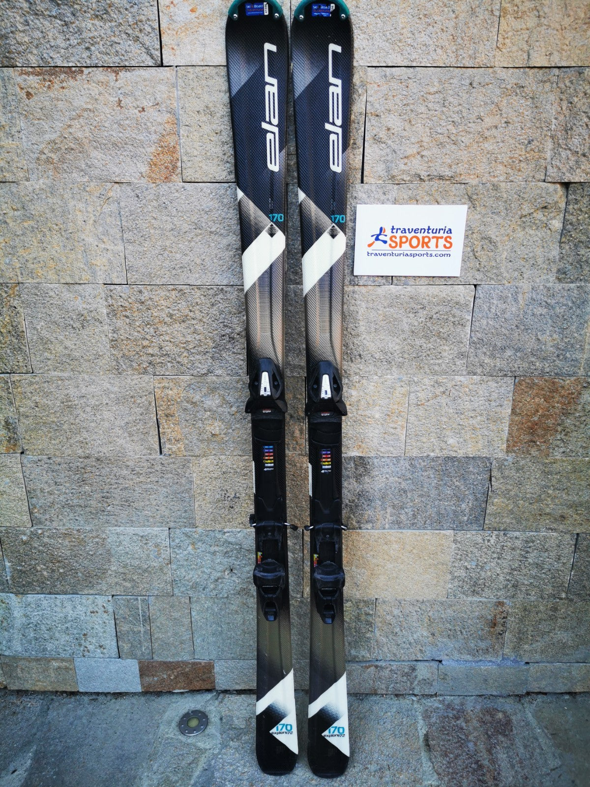 Elan Explore 72 170 cm  Ski + Elan ESP 10 Bindings Adventure Winter Sport