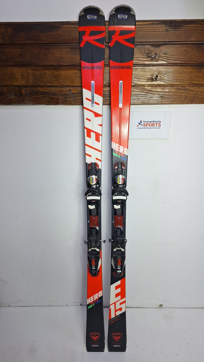 Rossignol Hero Elite MT  175 cm Ski + Look 12 Bindings Winter Fun Snow