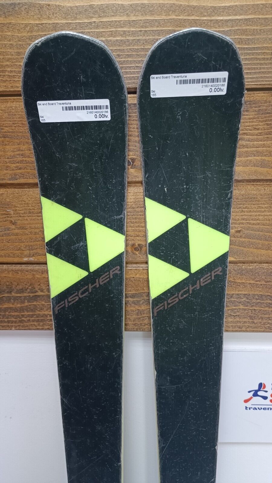Fischer RC4 WC GS 165cm Ski + Fischer 9 Bindings Winter Fun Snow Sport