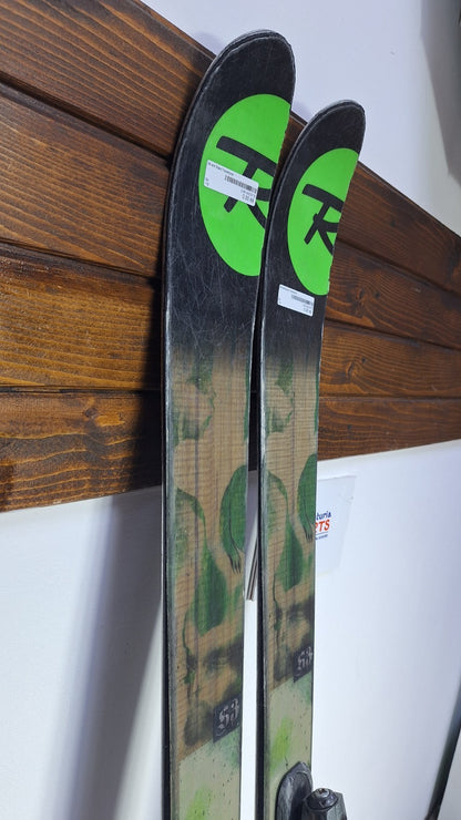 Rossignol S3 Skull 178cm Ski + Rossignol 12 Bindings Fun Snow Winter Sport Piste
