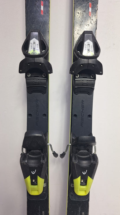 Fischer RC4 GS 145cm Ski + HEAD 9 Bindings Fun Snow Winter Sport