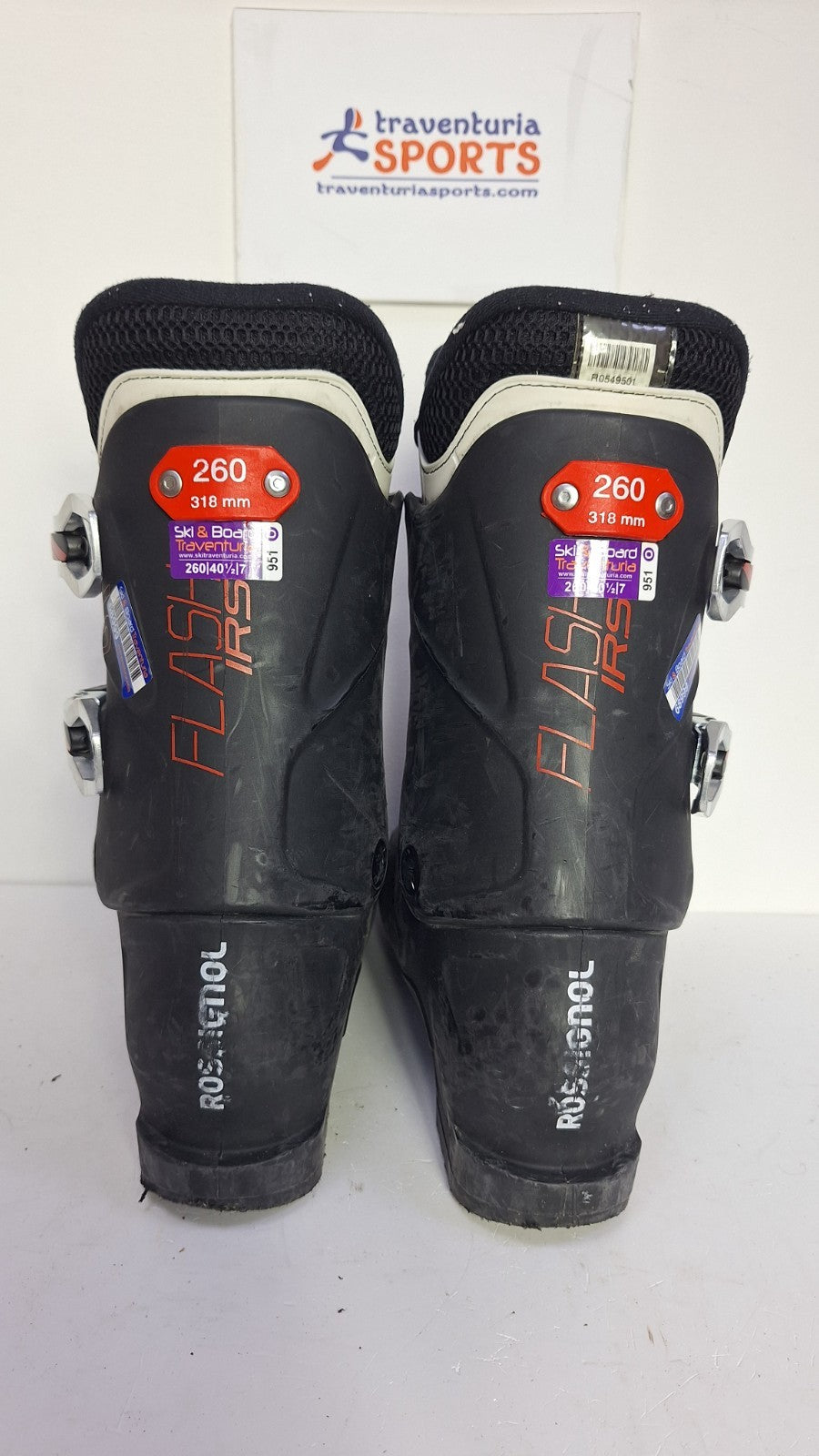 Chaussures de ski Rossignol Flash IRS RTL (EU 40 1/2; UK 7; Mondo 260) Sport d’hiver Neige