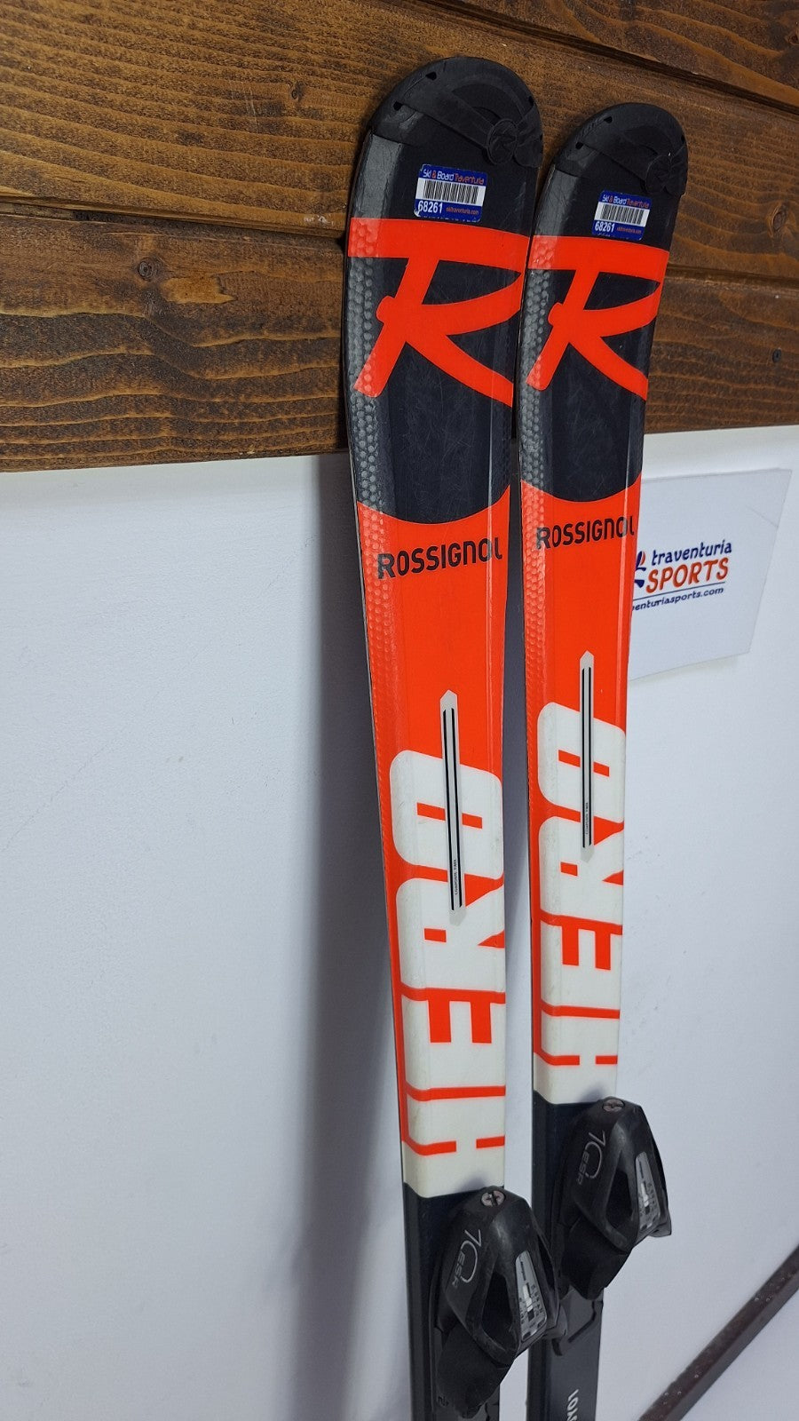 Rossignol Hero J 150 cm Ski + Fixations Elan ESR 10 Hiver Plaisir Neige Sports
