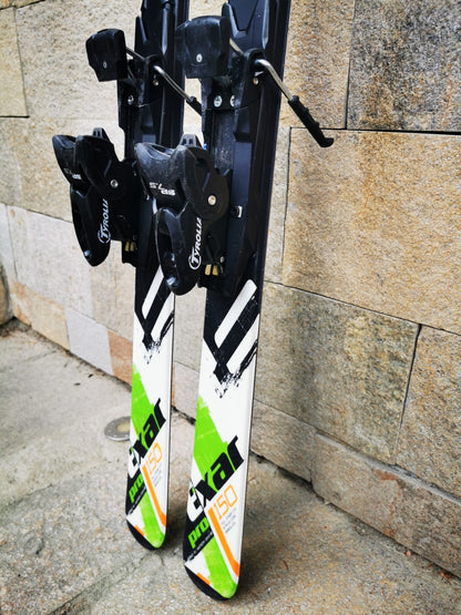 Elan Exar Pro 150cm  Ski + Elan SP 7.5 Bindings Adventure Winter Sport