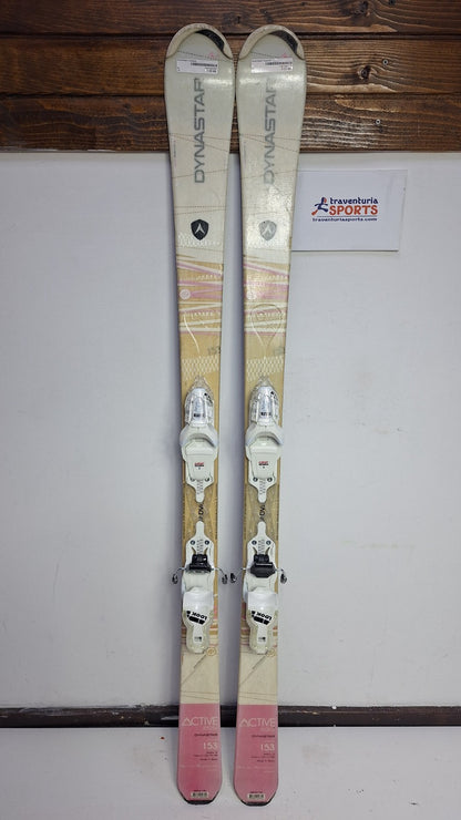 Dynastar  Easy Active 153cm Ski + NEW LOOK 10 Bindings Fun Snow Winter Sport