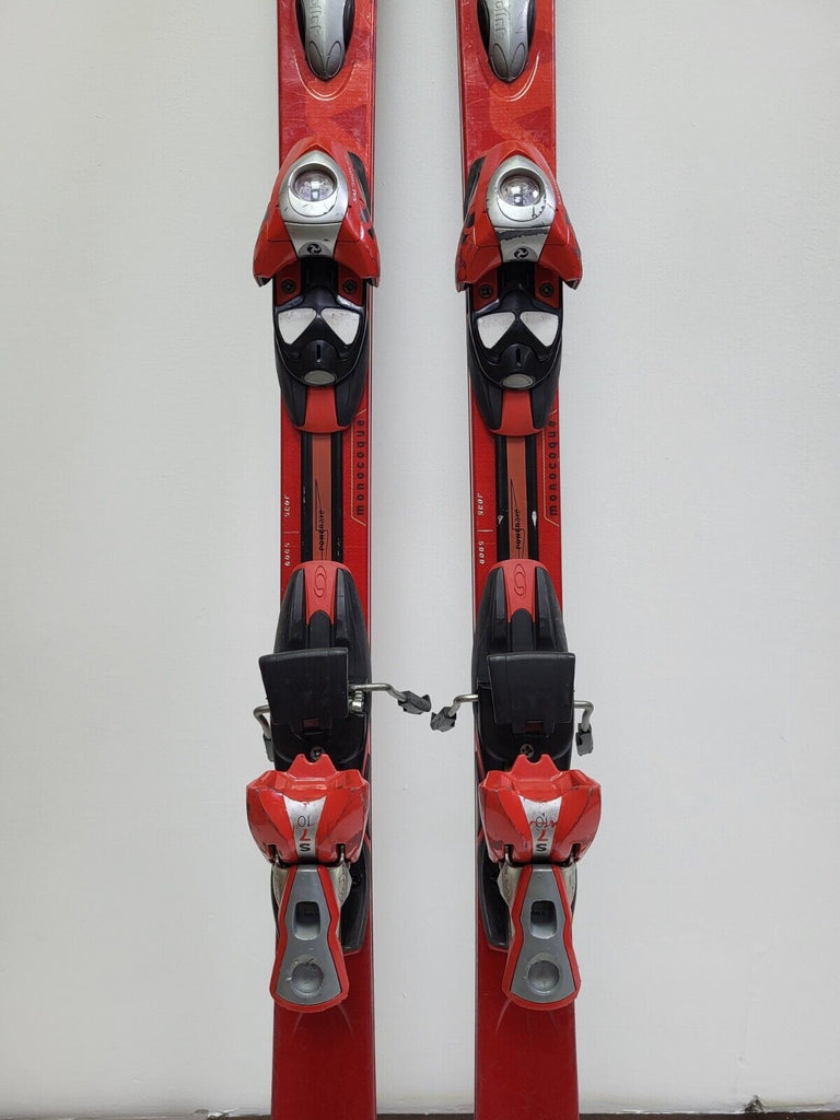 salomon bbr 8.0 skis bordeaux Salomon Equipe 8 3V 168 cm Ski + Salomon 10 Bindings Winter Sport Adve – Traventuria Sports