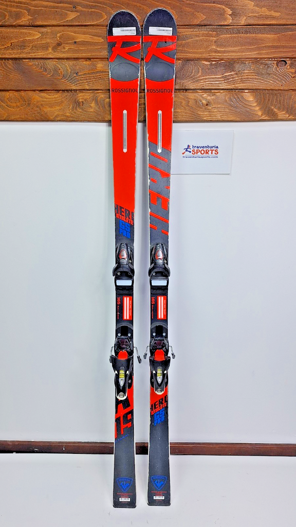 Sci Rossignol Hero FIS GS Pro 165 cm + attacchi Look 10 Divertimento invernale sulla neve