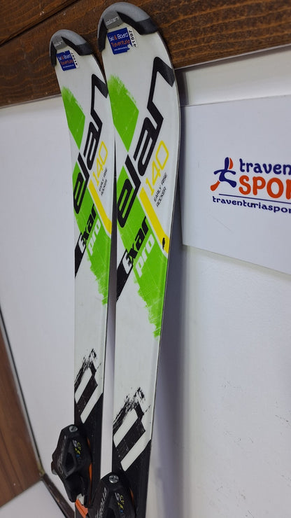 Elan Exar Pro 140 cm Ski + Tyrolia SP 4.5 Bindings BSL Sport Snow Winter