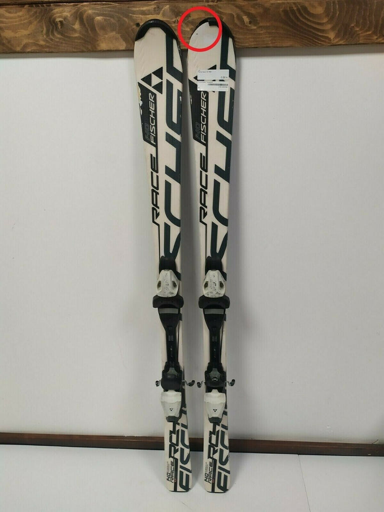 Fischer Race 140 cm Ski + Fischer 7.5 Bindungen Wintersport Abfahrtsspaß CBS