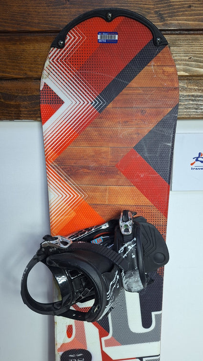Snowboard Elan RS 155 cm + fixations Elan M Sport Hiver Amusement Tout-terrain Extérieur