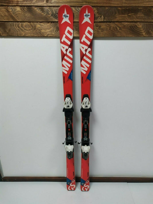 Atomic Redster GS 152 cm Ski + Fischer RS10 Bindungen Wintersport Schnee Outdoor