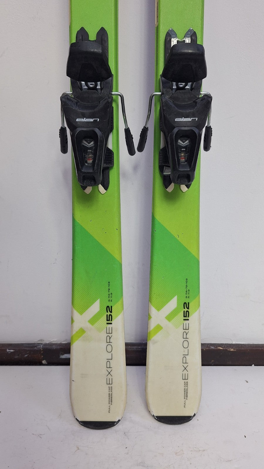 2018 Elan Explore X 152 cm Ski + Elan EL 10 Bindings Winter Sport Outdoor Snow