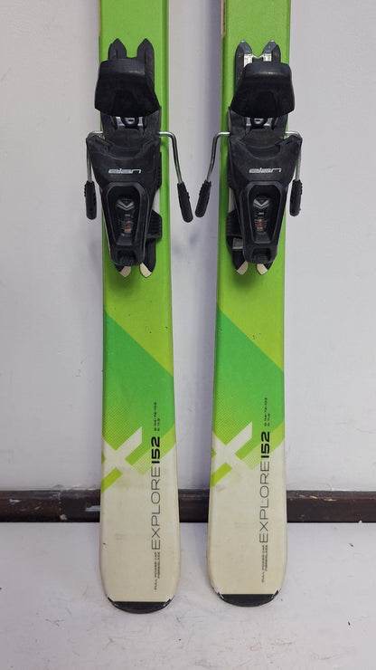 2018 Elan Explore X 152 cm Ski + Elan EL 10 Bindings Winter Sport Outdoor Snow