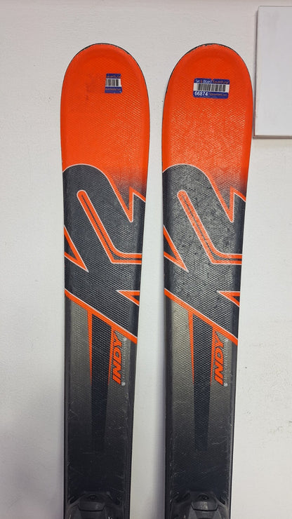 K2 Indy 124cm Ski + Marker 4.5 Bindings Winter Sport