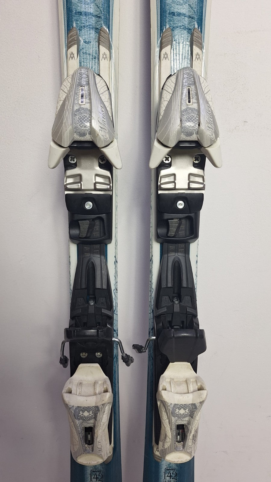 Volkl Attiva Aire 142cm Ski + Marker 10 Bindings Fun Snow Winter Sport Piste