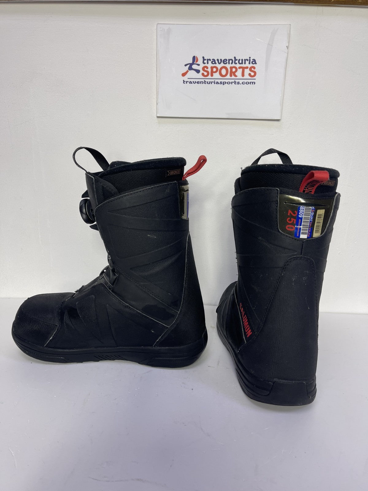 Bottes de snowboard Salomon Faction RTL BOA (Taille US 7.0 ; EU 38.0 ; Mondo 250) Hiver