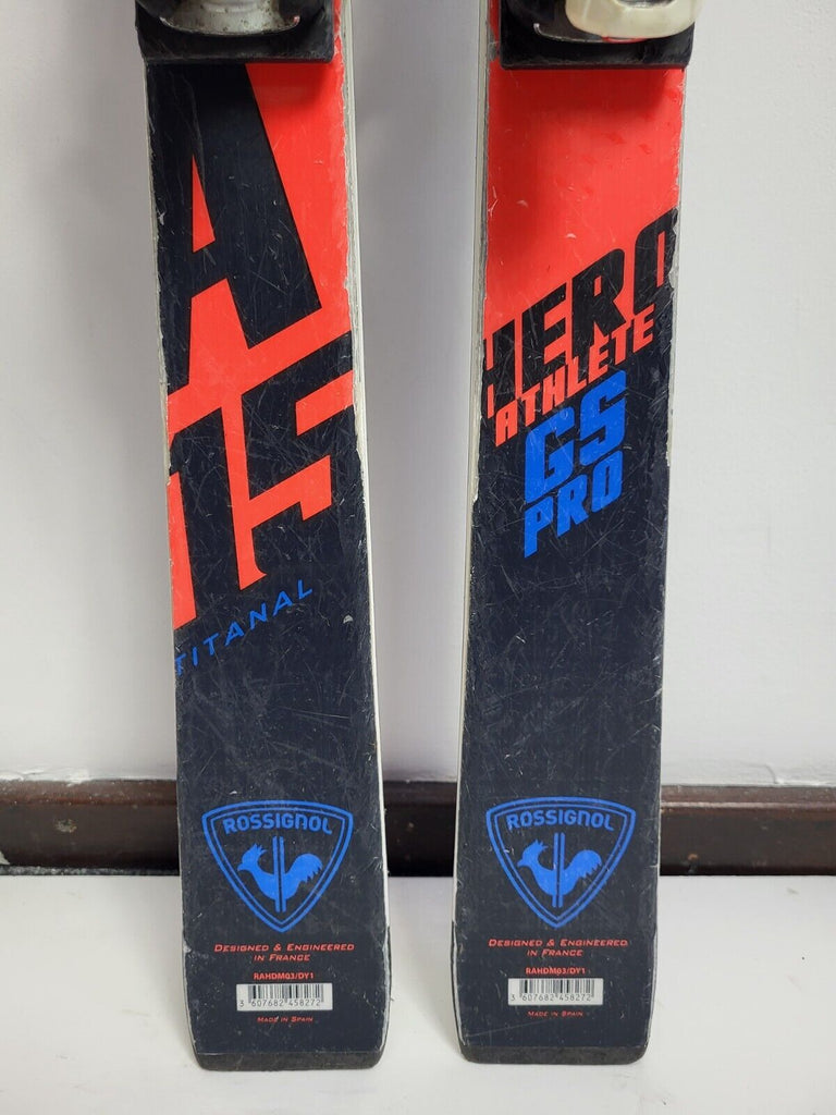 Rossignol Hero FIS GS Pro 144 cm Ski + Look 10 Bindings Winter Fun