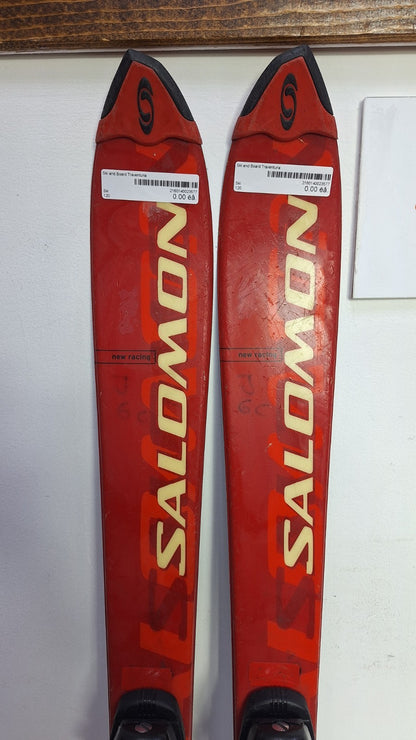 Salomon Equipe 9T 120cm Ski + Tyrolia 4.5 Bindings Winter Sport Fun