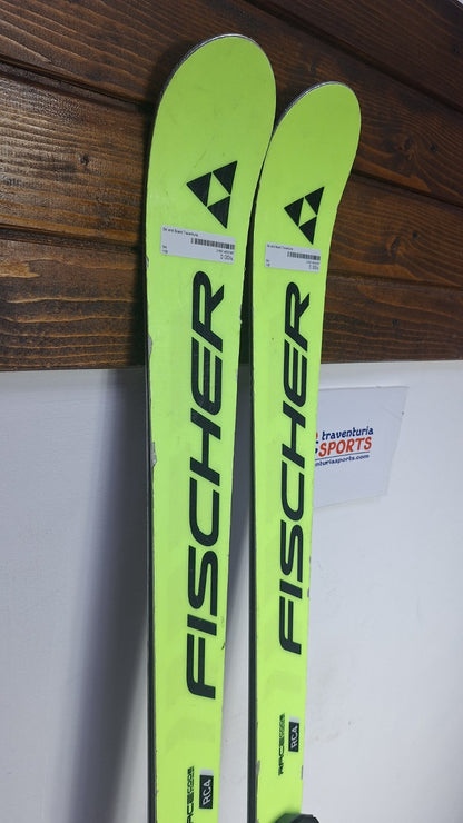 Sci Fischer RC4 WC GS 158 cm + Attacchi Fischer Z13 Sport invernali Divertimento sulla neve