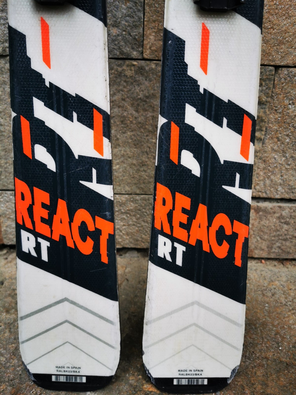 Rossignol REACT RT 156cm  Ski + Elan 10 Bindings Winter Sport Fun