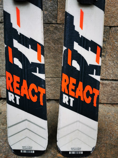 Rossignol REACT RT 156cm  Ski + Elan 10 Bindings Winter Sport Fun