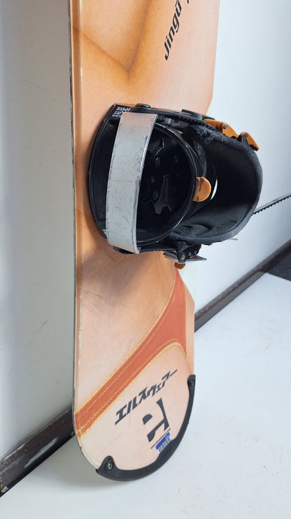 Elsewhere Jingu 163 cm Snowboard + HEAD Rental L  Bindings Winter Snow Fun