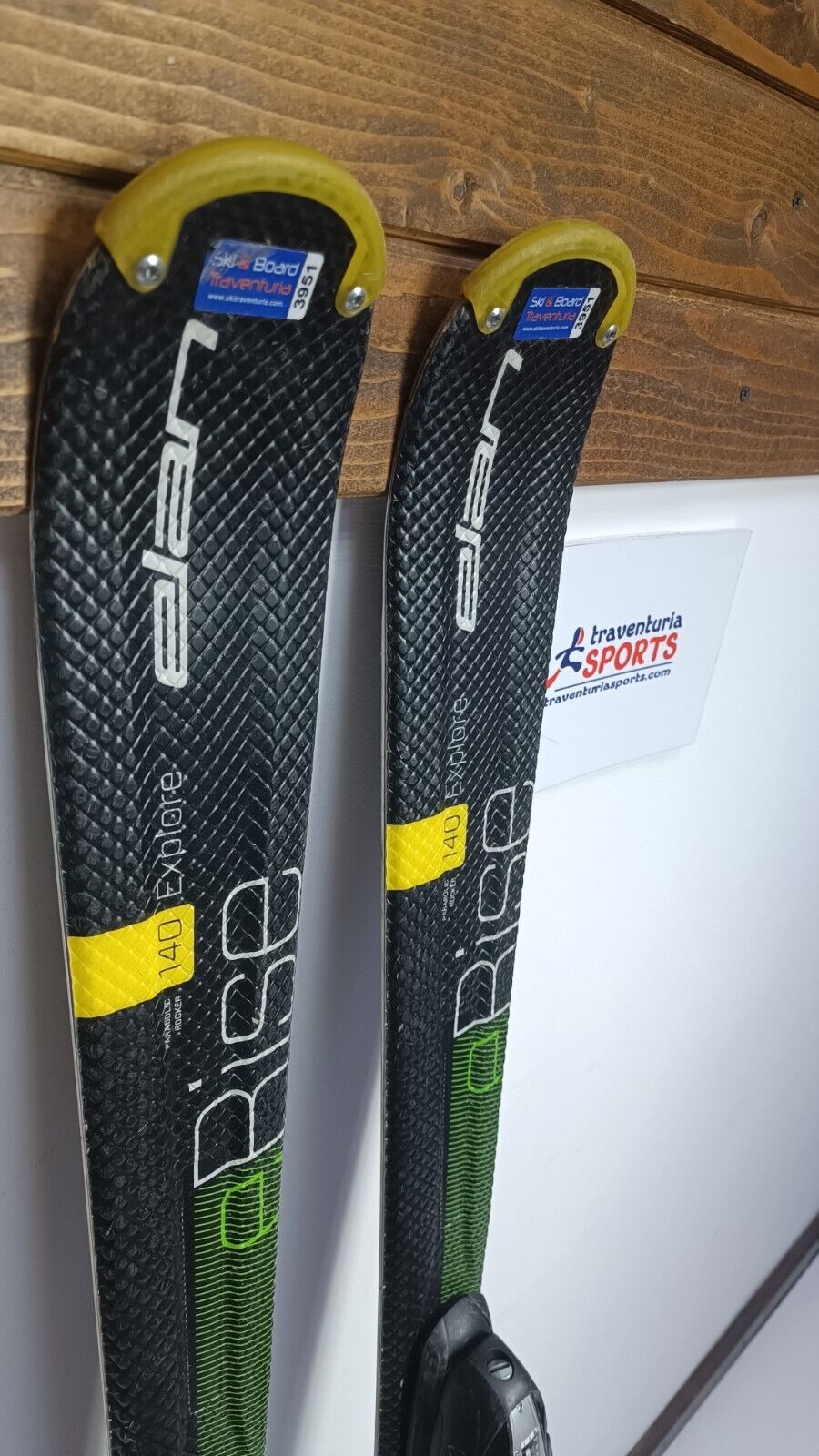 Elan eRise 140 Ski + Elan ESP 7.5 Bindungen Winter Adventure Outdoor