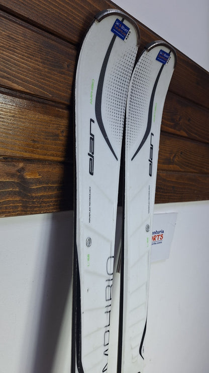 Elan Amphibio 12 Ti 168cm Ski + Elan EL 10  Bindings Winter Adventure Outdoor