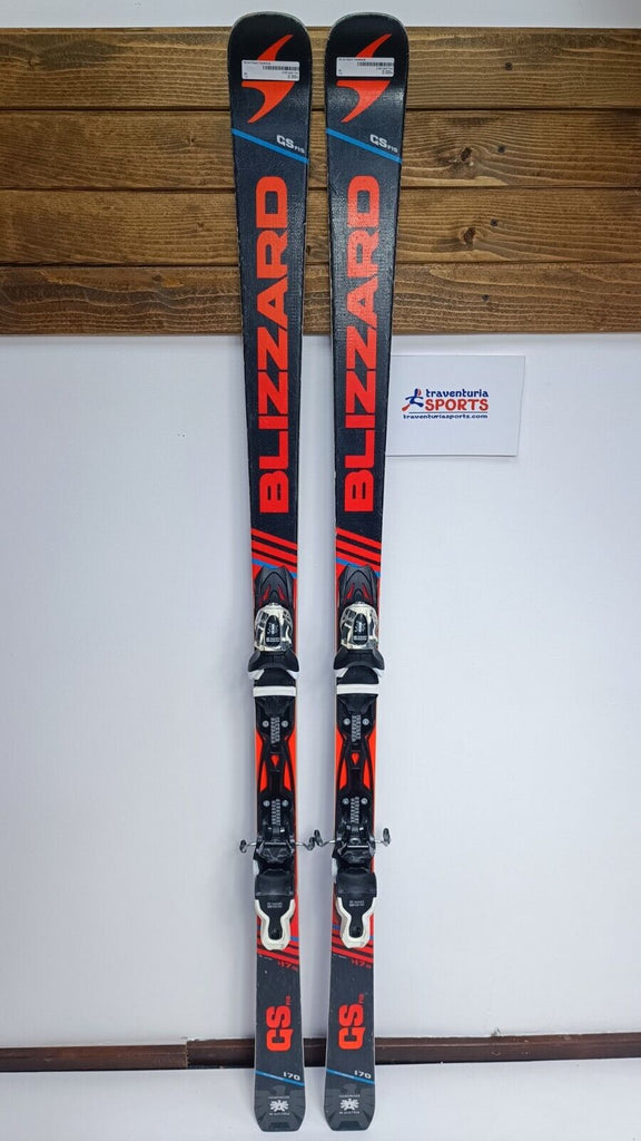 Blizzard GS FIS 170 cm Ski + Look 10 Bindings Winter Fun Snow