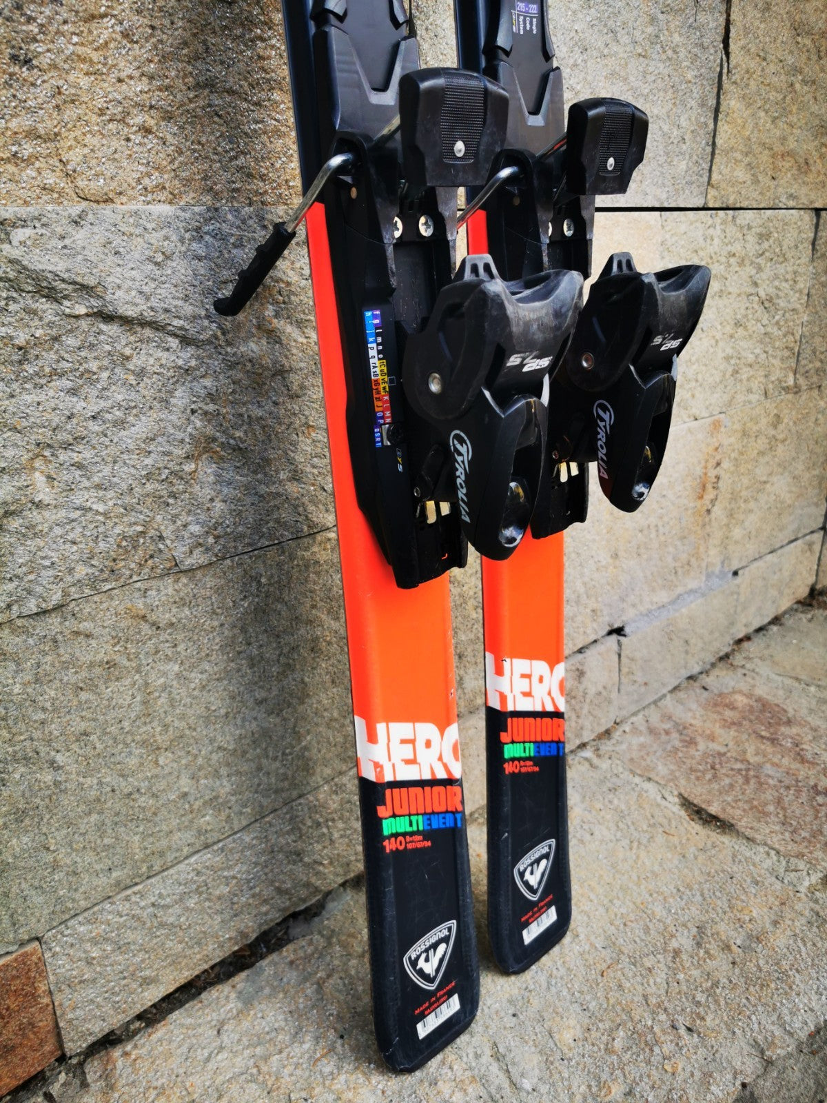 Rossignol HERO J MultiEvent  140cm  Ski + Elan ESP 7.5 Bindings  Winter Sport